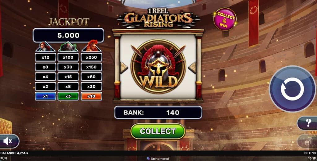 1 Reel – Gladiator’s Rising screenshot 1