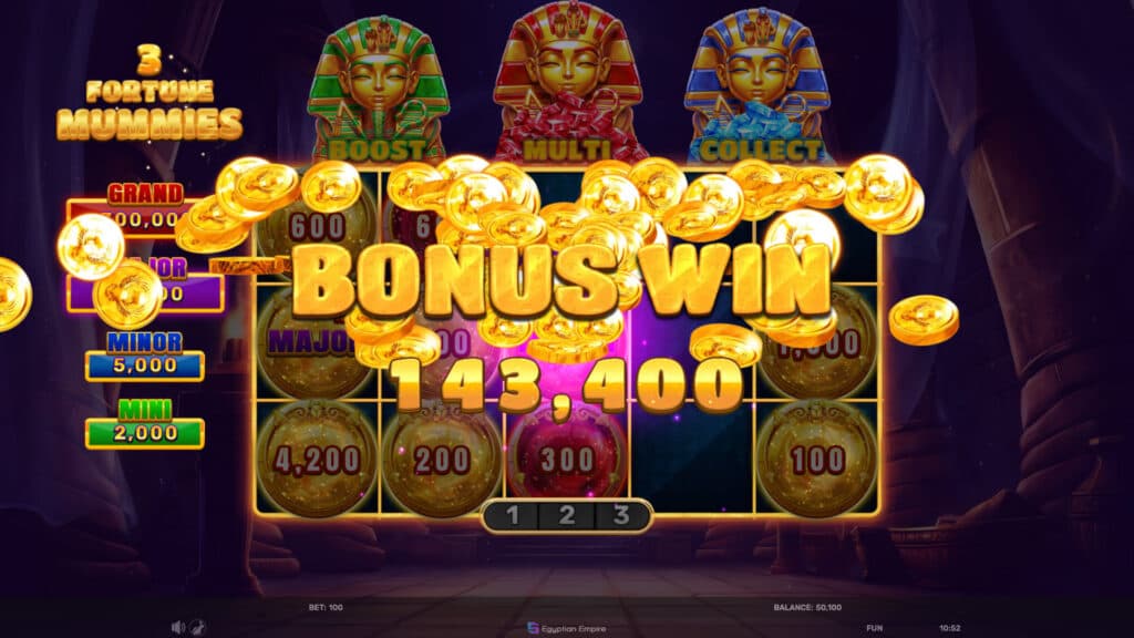 3 Fortune Mummies screenshot 2
