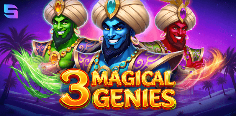 3 Magical Genies banner