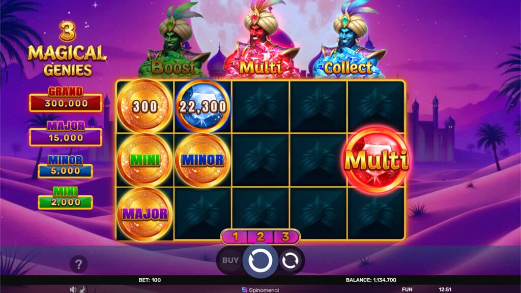 3 Magical Genies screenshot 1