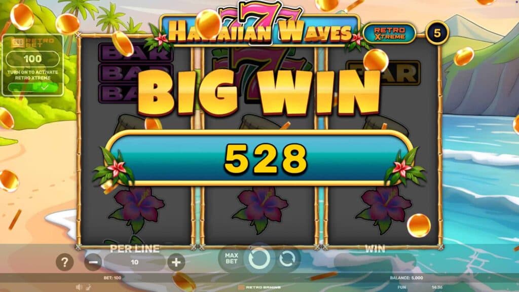 777 – Hawaiian Waves screenshot 2