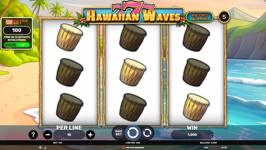 777 – Hawaiian Waves screenshot 3