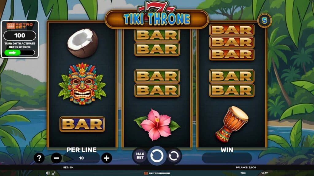 777 – Tiki Throne banner