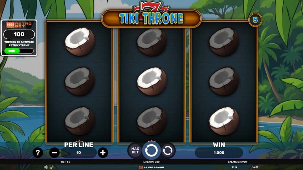 777 – Tiki Throne screenshot 1
