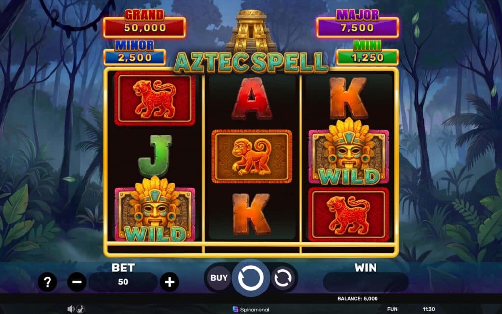 Aztec Spell – Hold&Hit 3×3 screenshot 1