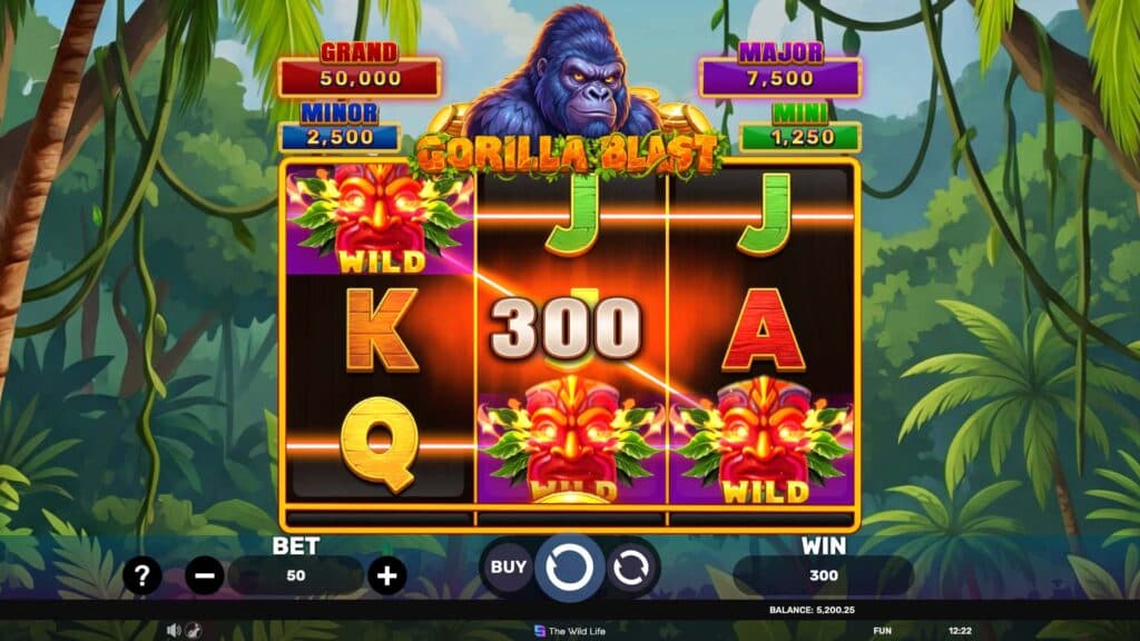 Gorilla Blast – Hold&Hit 3×3 screenshot 2