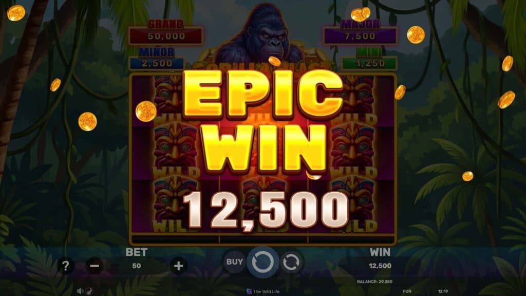 Gorilla Blast – Hold&Hit 3×3 screenshot 3