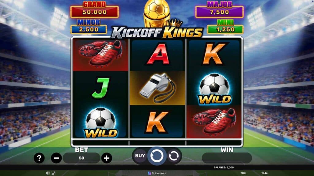 Kickoff Kings– Hold&Hit 3×3 screenshot 1