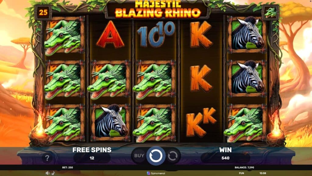 Majestic Blazing Rhino screenshot 2