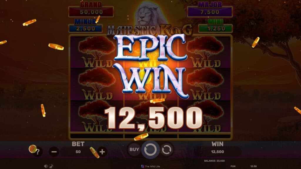 Majestic King – Hold&Hit 3×3 screenshot 2