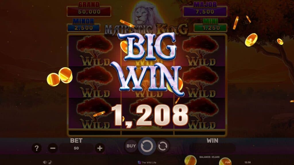 Majestic King – Hold&Hit 3×3 screenshot 4