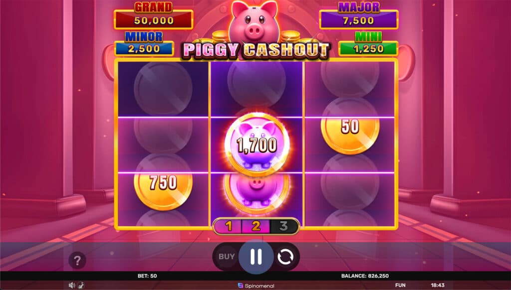Piggy Cashout – Hold&Hit 3×3 screenshot 2