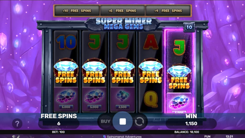Super Miner – Mega gems screenshot 2