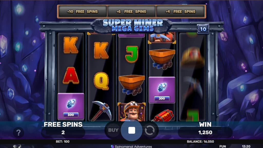 Super Miner – Mega gems screenshot 3