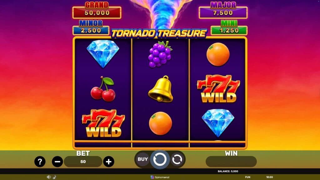 Tornado Treasure – Hold&Hit 3×3 screenshot 2