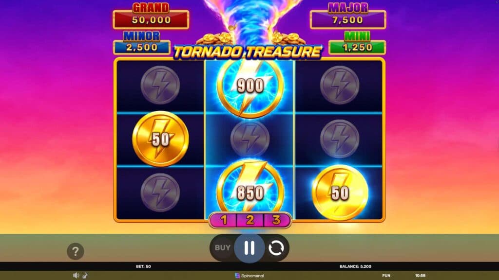 Tornado Treasure – Hold&Hit 3×3 screenshot 4